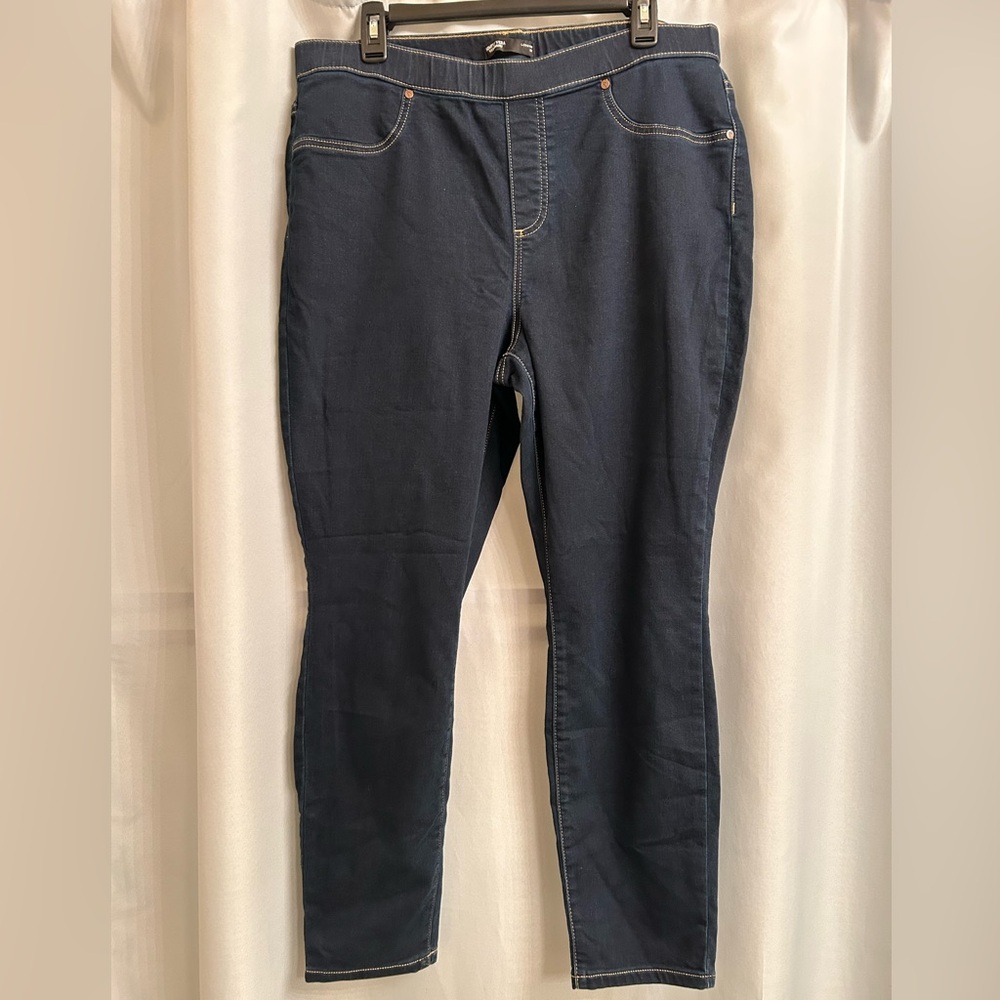 Simply Vera Vera Wang Navy Leggings